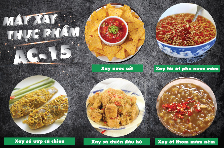 Máy xay thực phẩm AC-15