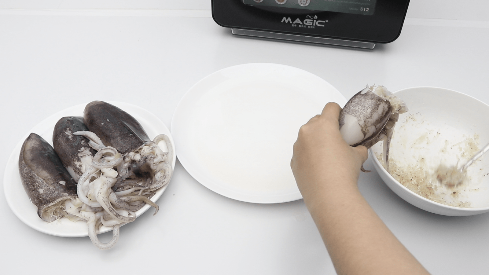 MỰC ỐNG HẤP MIẾN ĐẬU XANH 3