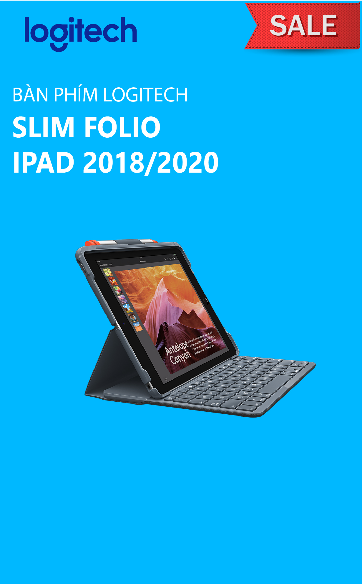 Logitech Slim Folio Keyboard