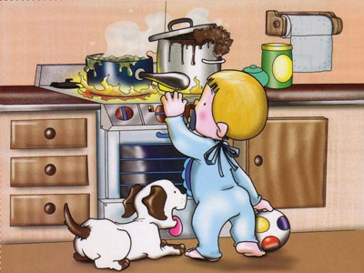 Bếp từ Mitsubishi chức năng khóa trẻ em nên rất an toàn với trẻ nhỏ