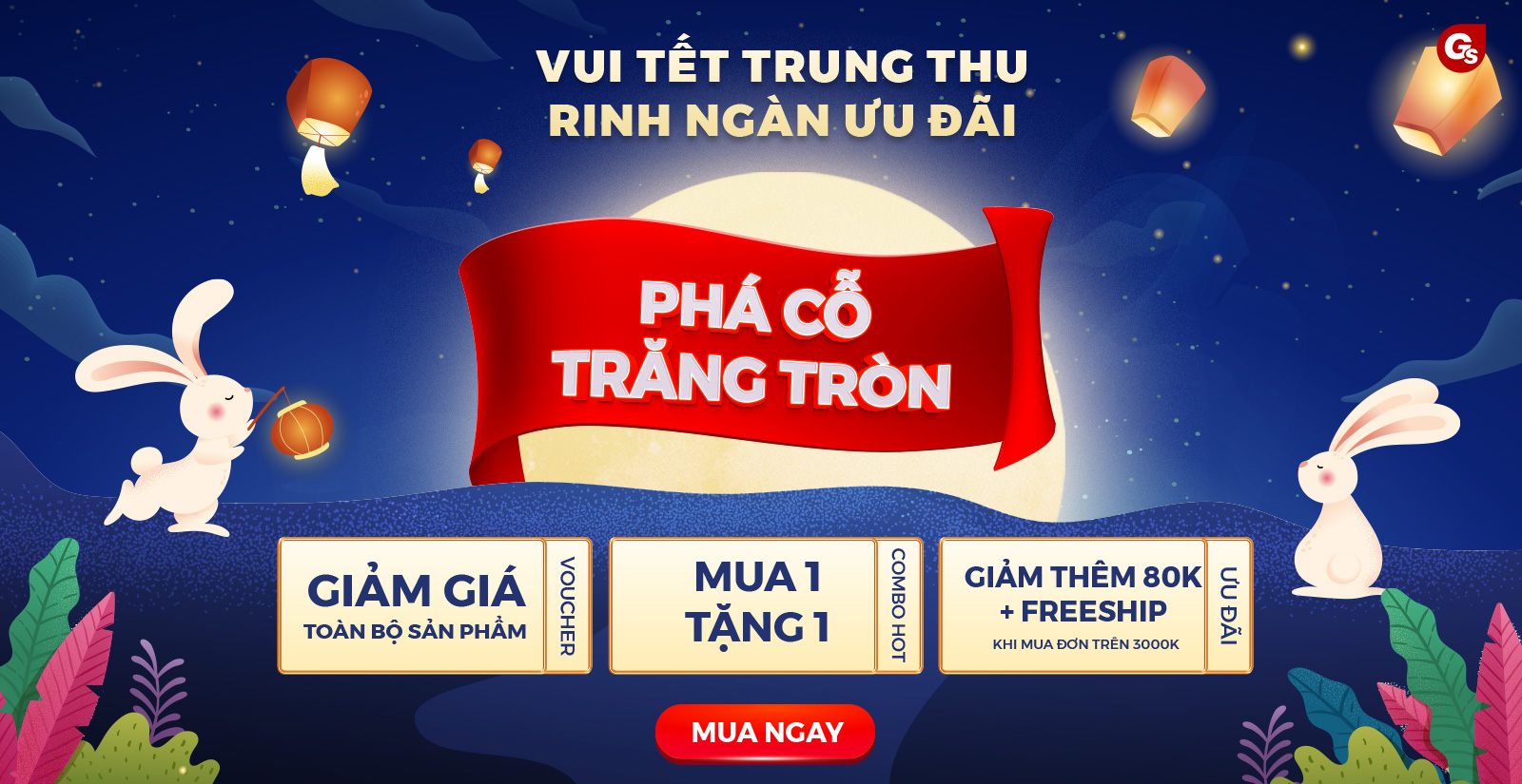 CÙNG GYMSTORE VUI TẾT TRUNG THU - RINH NGÀN ƯU ĐÃI