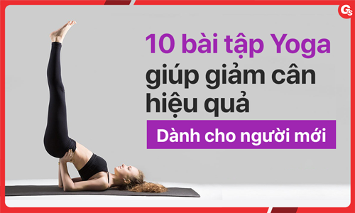 10 bài tập Yoga giúp giảm cân cho người mới cực kỳ hiệu quả