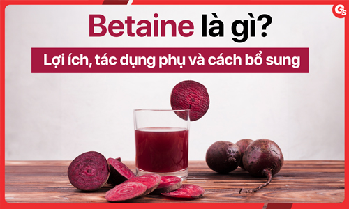 Betaine là gì? Tác dụng của betaine với sức khỏe và tập luyện