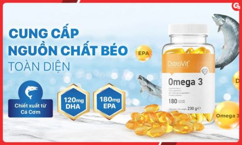 Review đánh giá Ostrovit Omega 3 có tốt không?