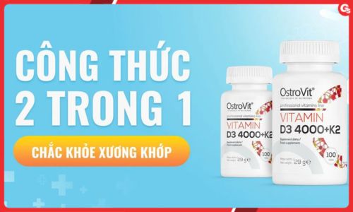 Review Ostrovit Vitamin D3 4000 K2 có tốt không?