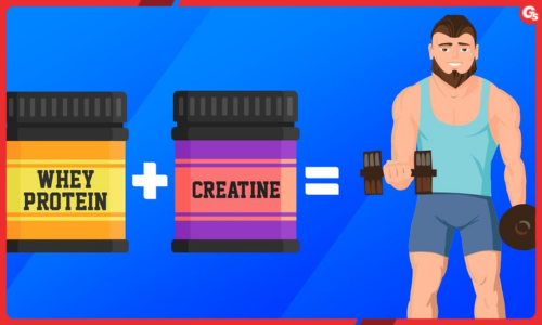 Có nên pha chung creatine và whey protein không?