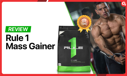 Đánh giá sữa tăng cân Rule 1 Mass Gainer có tốt không?