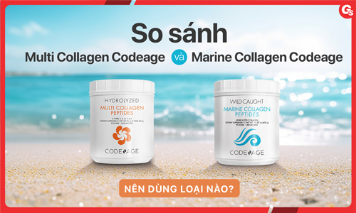 So sánh Marine Collagen Codeage và Multi Collagen Codeage: Nên dùng loại nào? 