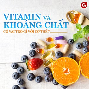 Tầm quan trọng của Vitamin và Khoáng chất với cơ thể
