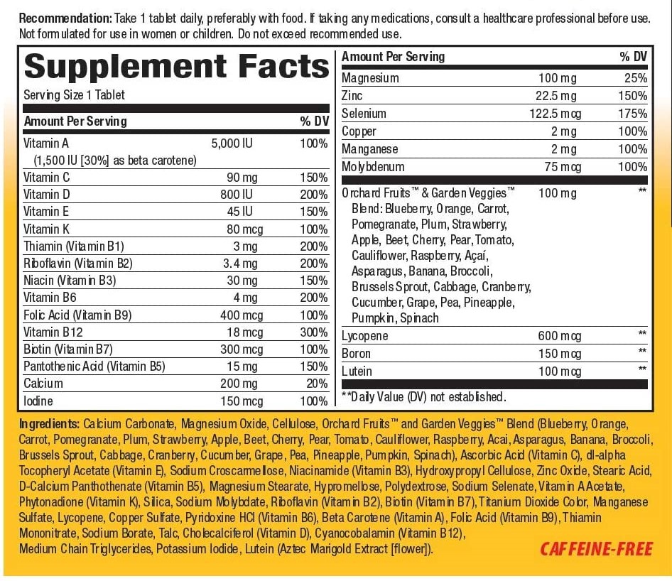 alive-men-energy-vitamin-tong-hop-nutrition-facts-label-gymstore
