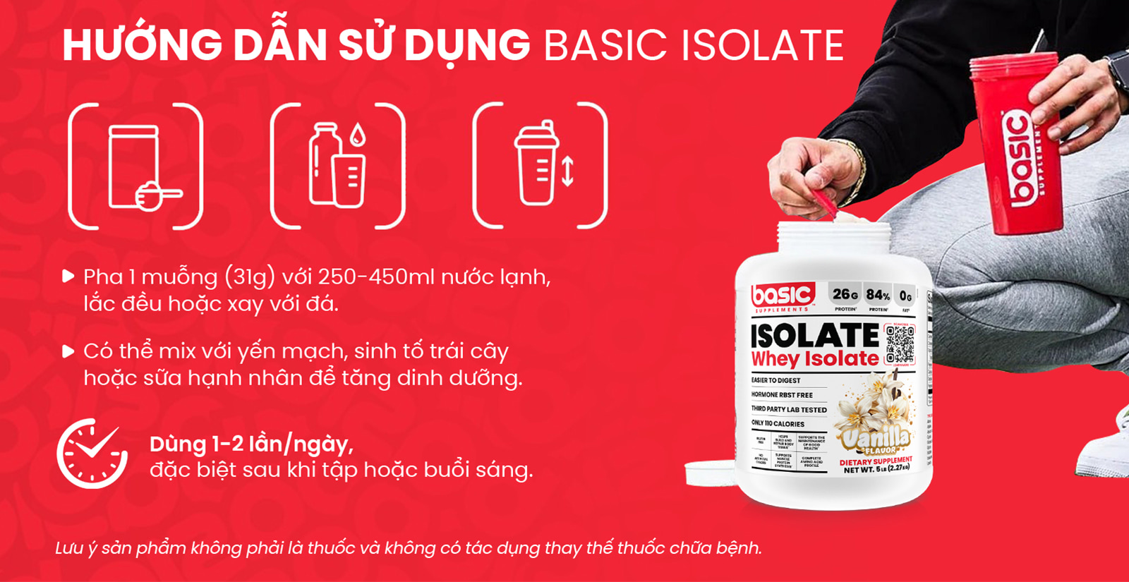 Basic Isolate Cách Dùng