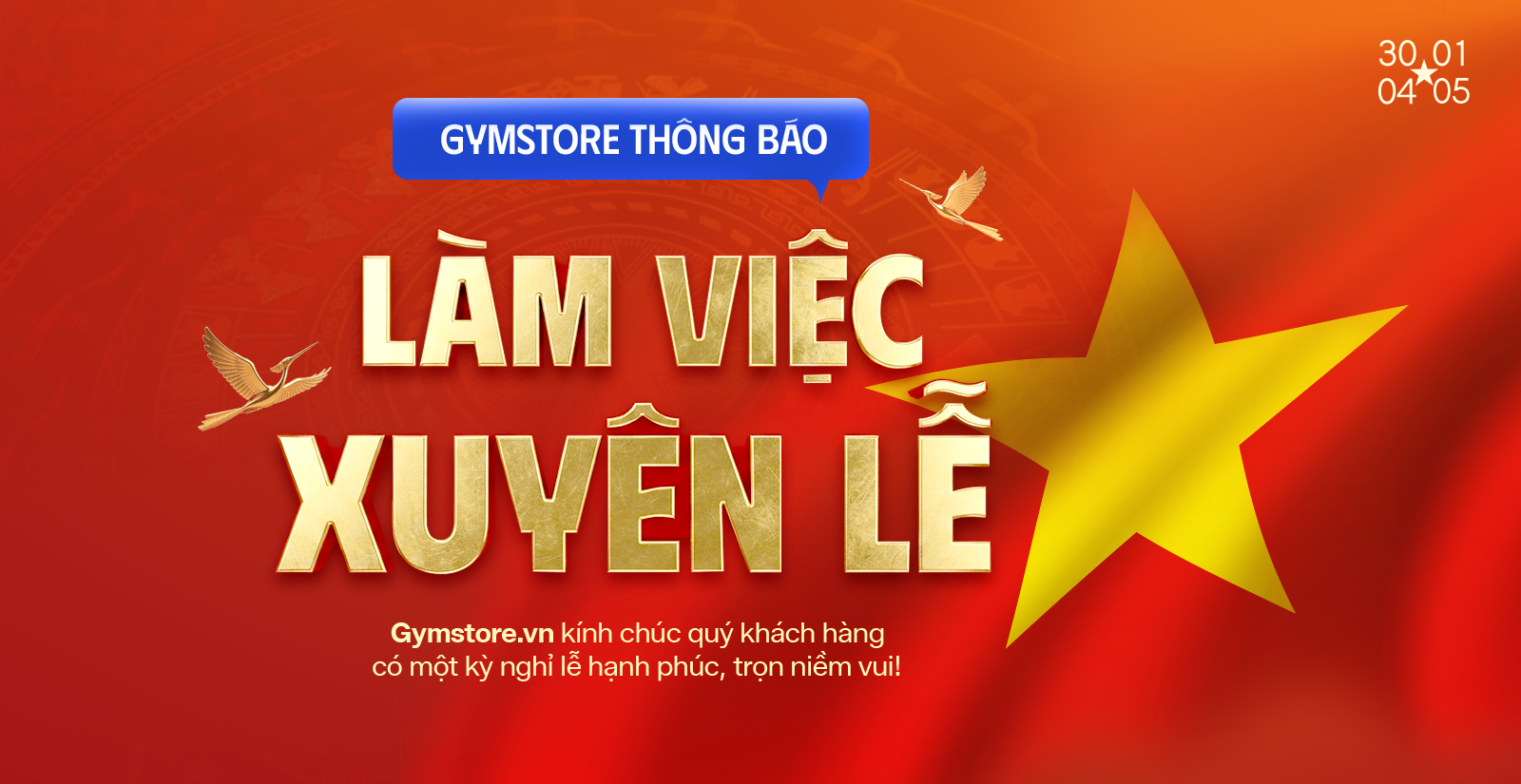 Thông Báo Nghỉ Lễ