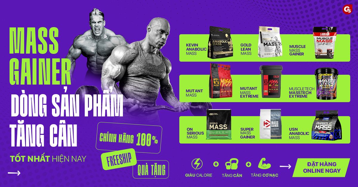 Mass Gainer - Sữa Tăng Cân cho người gầy - Giá Tốt Kèm Quà Tặng