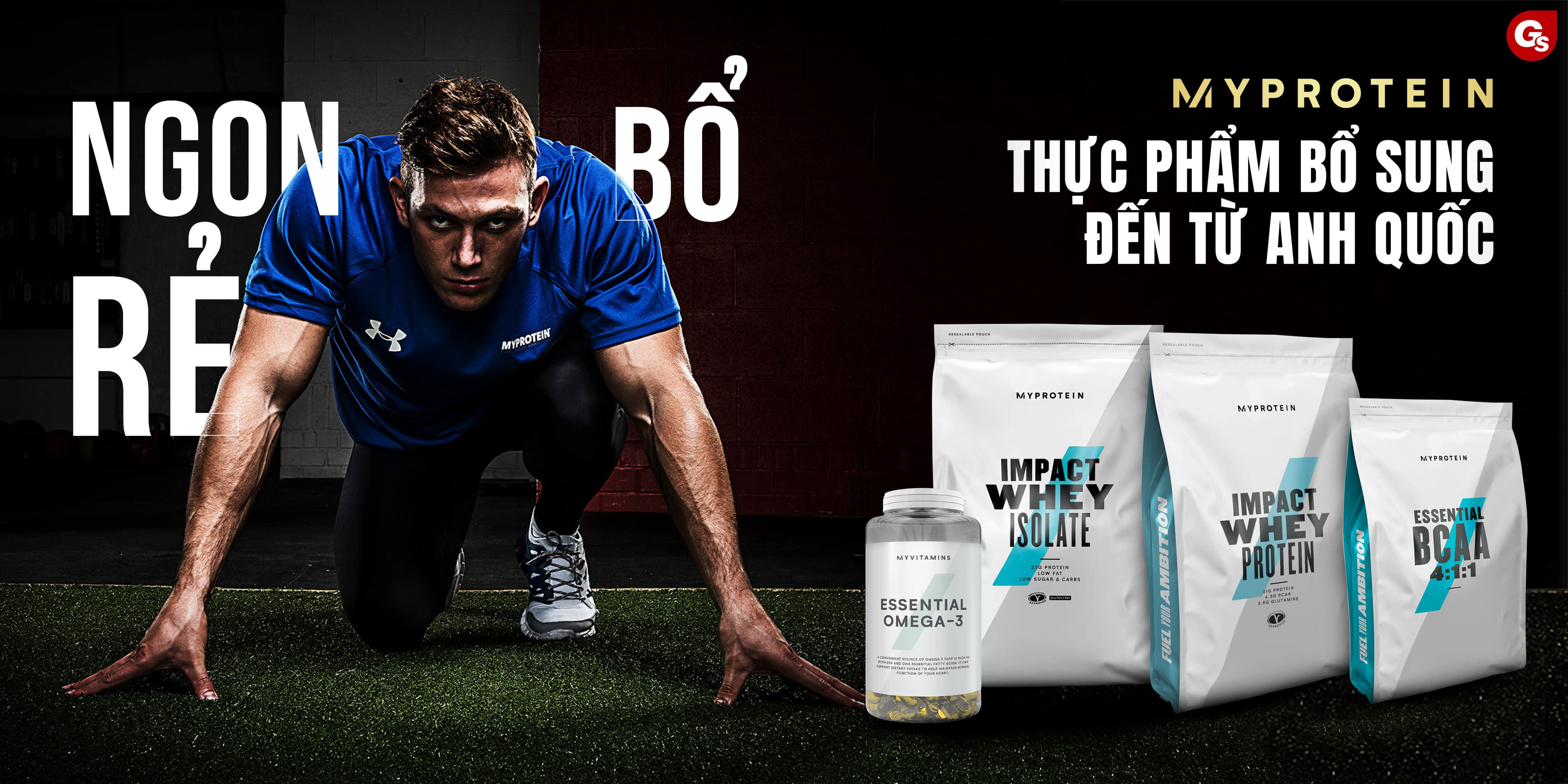 MyProtein - Hãng Thực phẩm bổ sung hàng đầu tại Anh Quốc