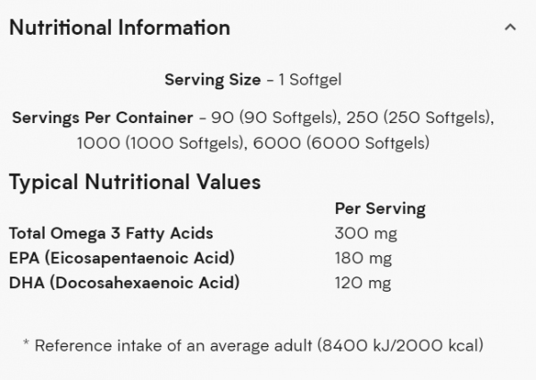 MyProtein-Omega3-Nutrition-facts-gymstore