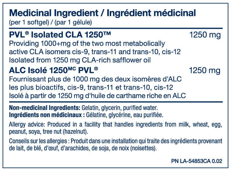 pvl-isolate-cla-1250-nutrition-fact