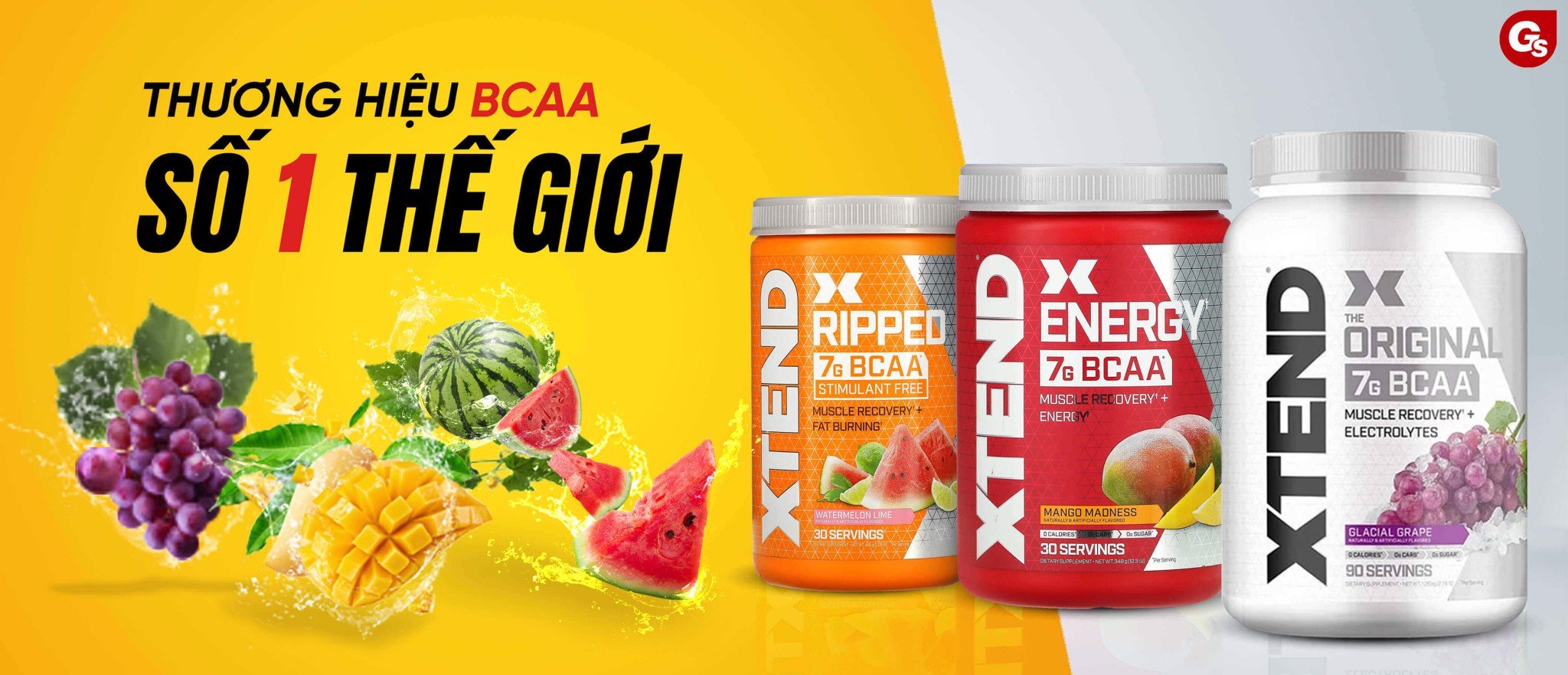 Scivation Xtend - Thương hiệu BCAA số 1 thế giới - Chính hãng 100%