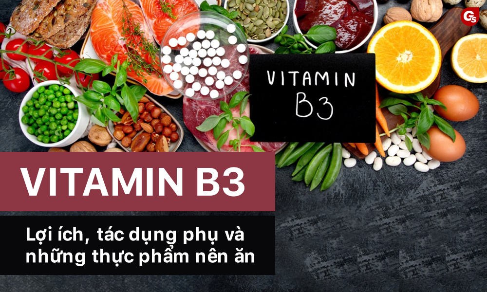 Công dụng chính của Vitamin PP 500mg