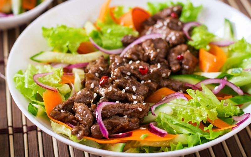 Salad thịt bò