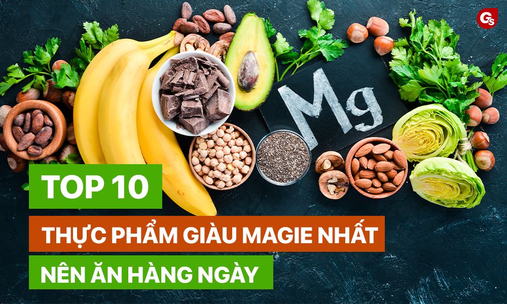 Các dấu hiệu cho thấy cơ thể bạn cần Magie