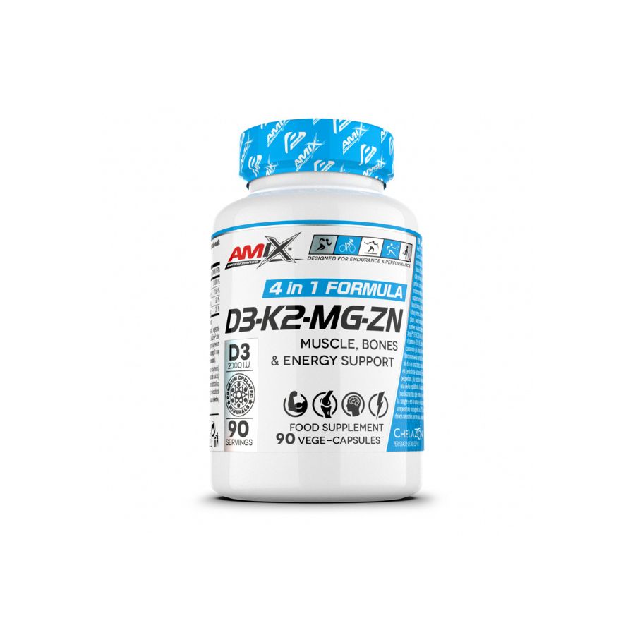 Amix D3-K2-MG-ZN, 90 Veg Capsules amix-d3-k2-magie-zinc
