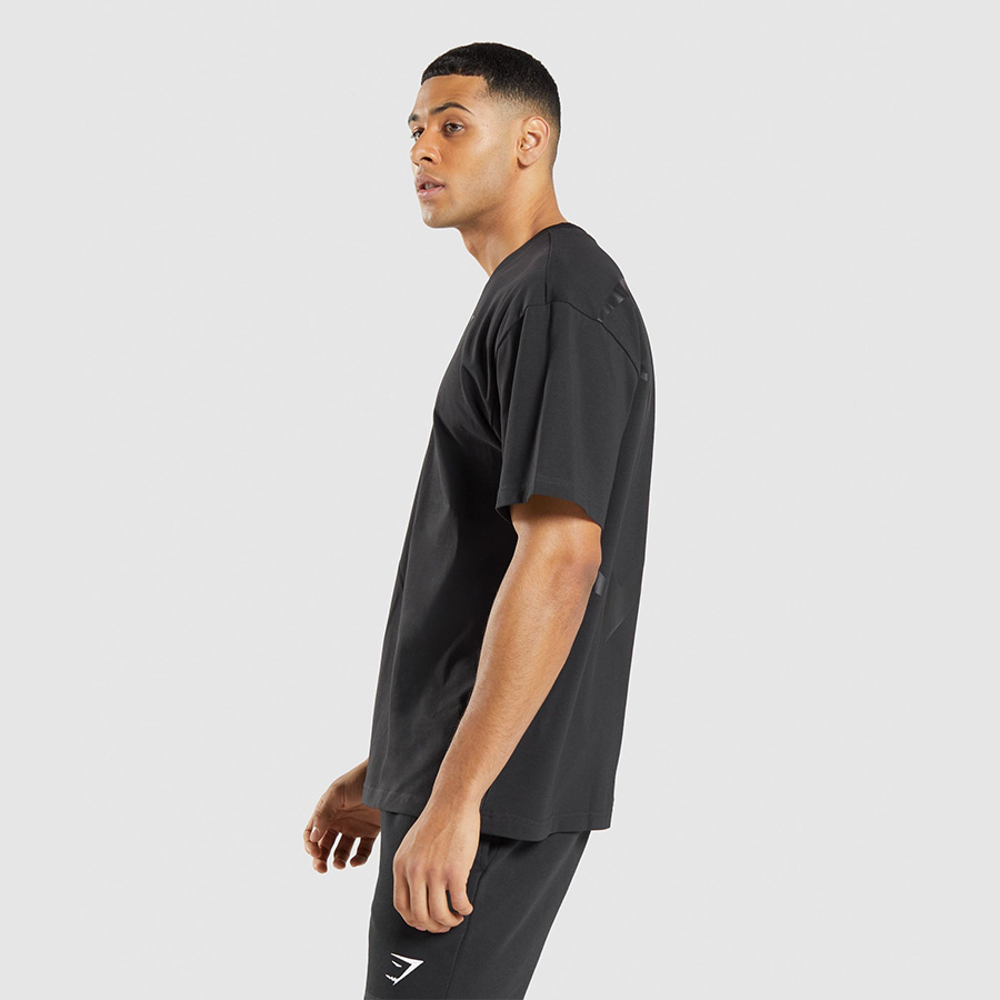 Áo Gymshark Essential Oversized T-Shirt ao-gymshark-essential-oversized-t-shirt-xanh-reu