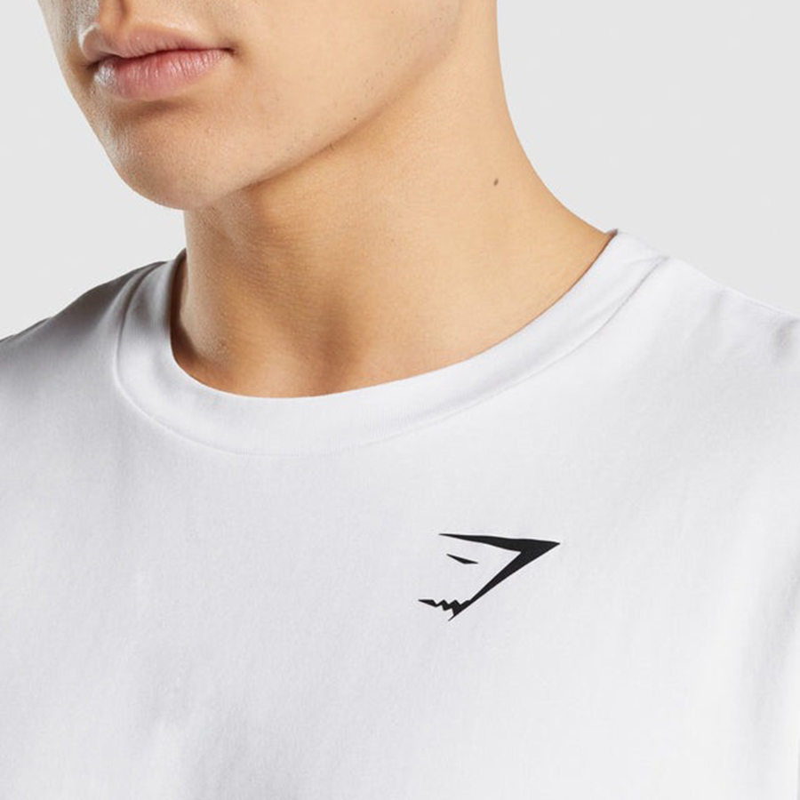 Áo Gymshark Essential Oversized T-Shirt ao-gymshark-essential-oversized-t-shirt-trang-xl