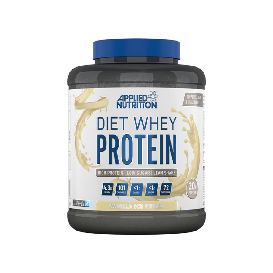 Applied Diet Whey Protein, 1.8 KG (72 Servings) 8-kg-72-servings-banana-milkshake