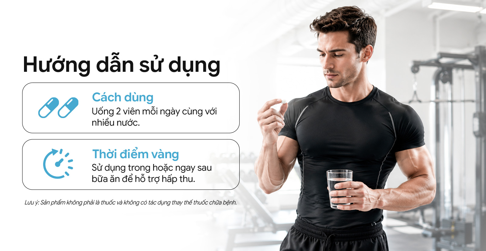 Hướng dẫn sử dụng Biotech USA Calcium Zinc Magnesium