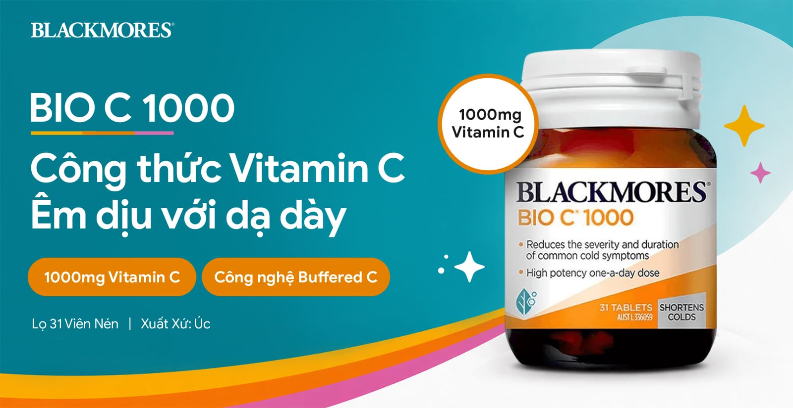 Blackmores Bio C 1000mg