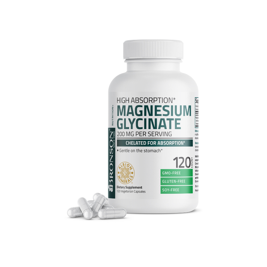 Bronson Magnesium Glycinate 200mg bronson-magnesium-glycinate-200mg-2