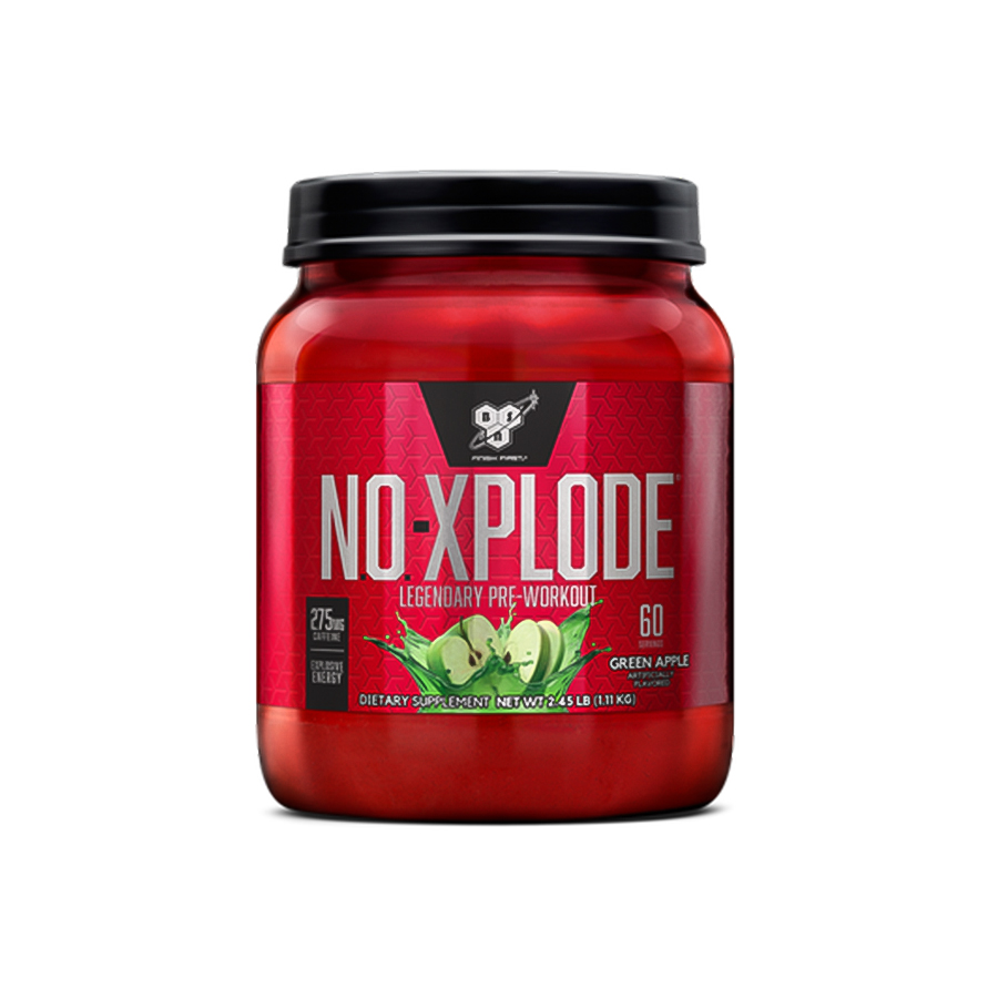 BSN N.O.-Xplode, 60 Servings bsn-no-xplode-60-servings-green-apple