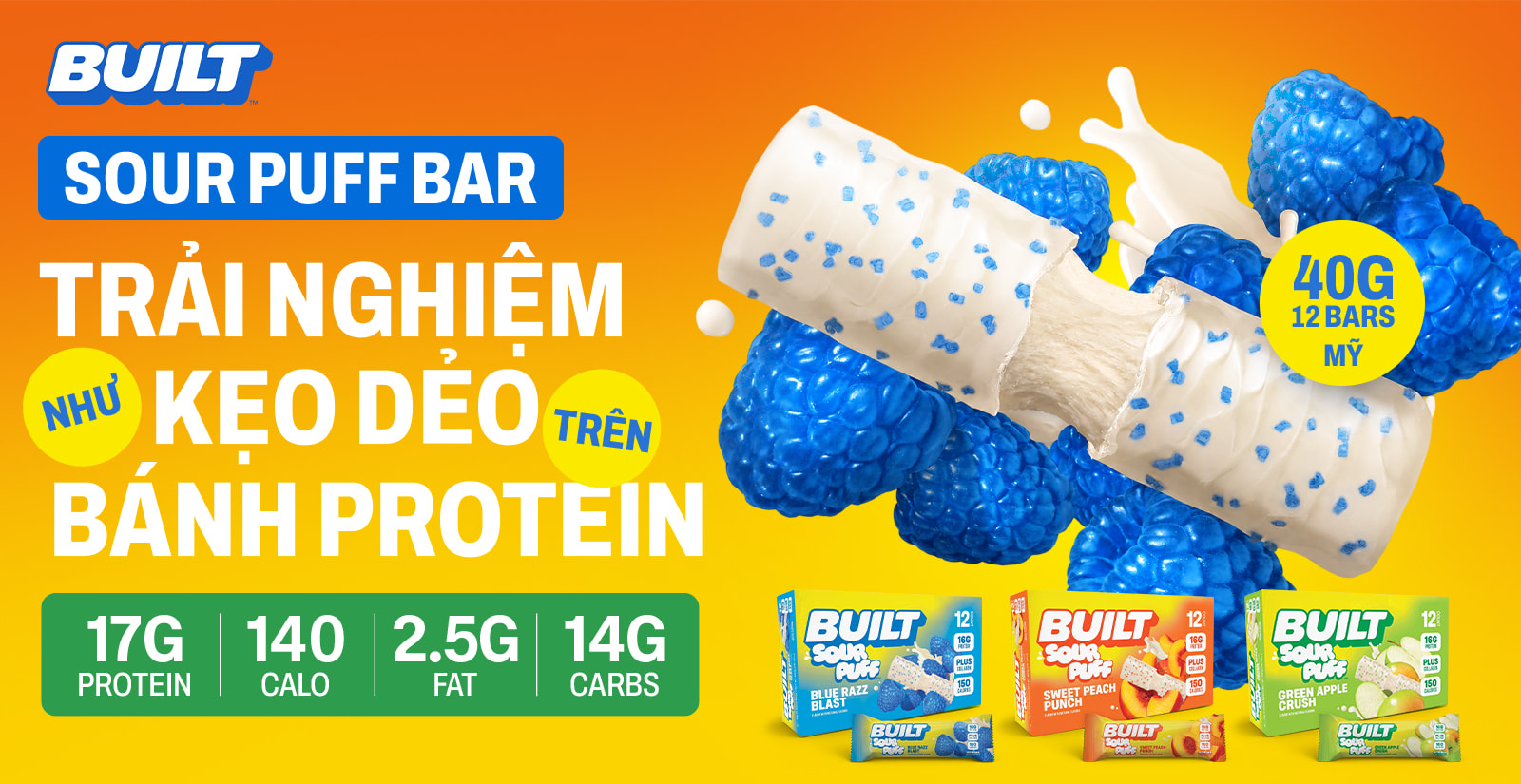 Built Sour Puff Bar Nổi Bật
