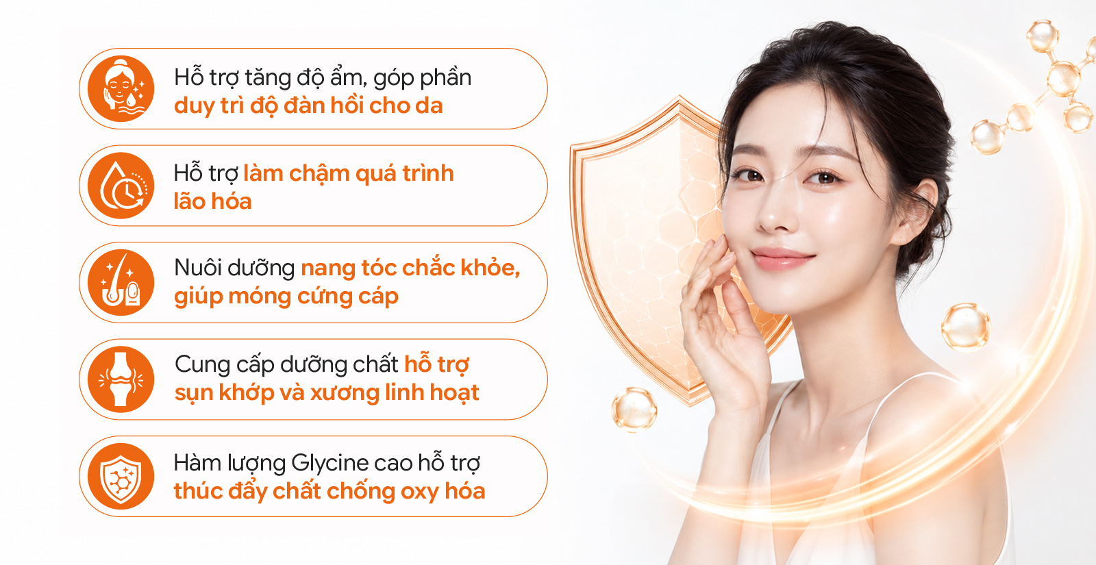 Lợi ích khi sử dụng CodeAge Hydrolyzed Multi Collagen Peptides