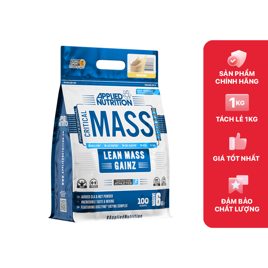 (Tách Lẻ) Sữa Tăng Cân Mass Gainer, 1KG mass-gainer-tach-le-1kg-3