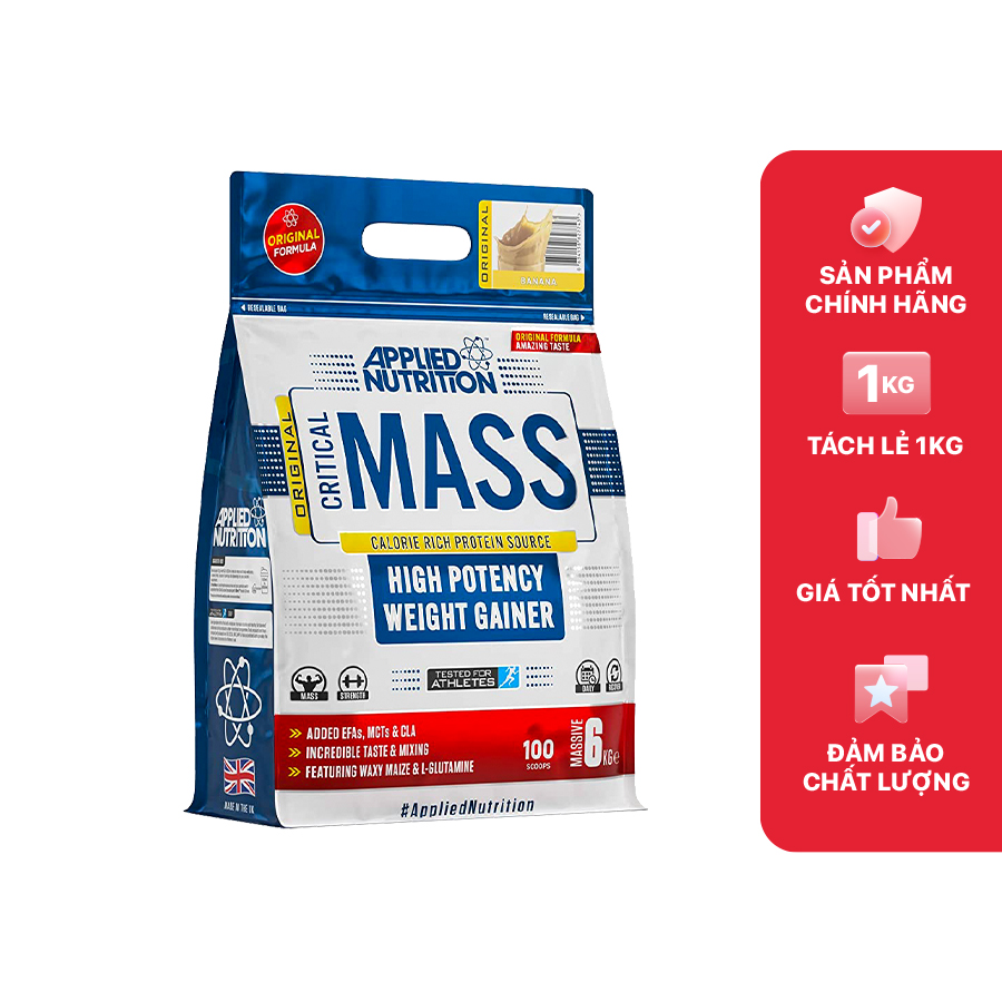 (Tách Lẻ) Sữa Tăng Cân Mass Gainer, 1KG mass-gainer-tach-le-1kg-5