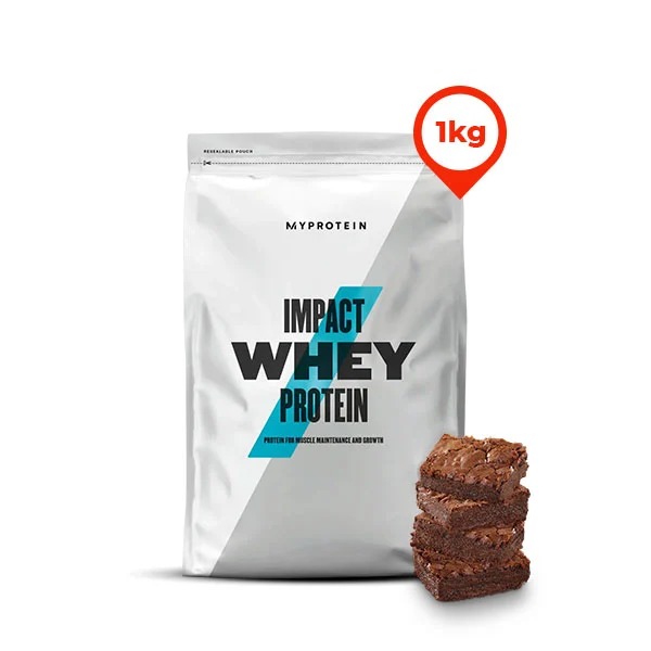 MyProtein Impact Whey Protein, 1 Kg (40 Servings) impact-whey-protein-40-serving-chocolate-brownie-gymstore