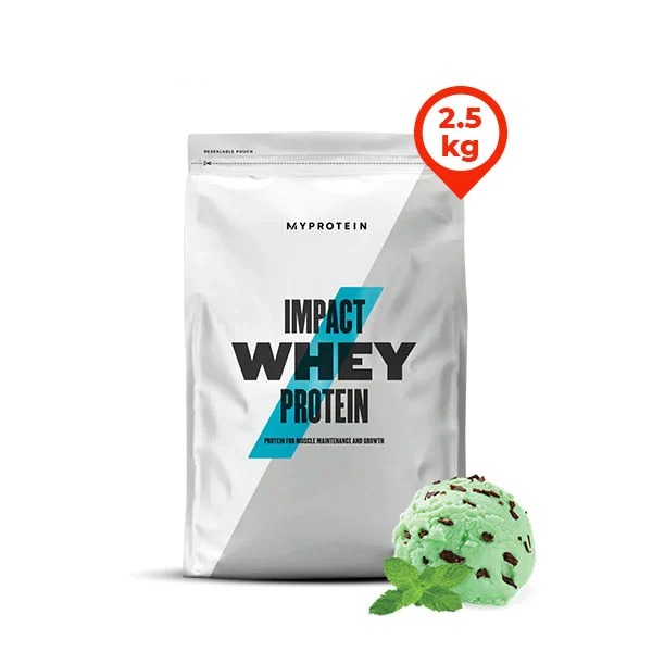 MyProtein Impact Whey Protein, 2.5 Kg (100 Servings) Impact-whey-protein-100-servings-chocolate-smooth-flavor-gymstore