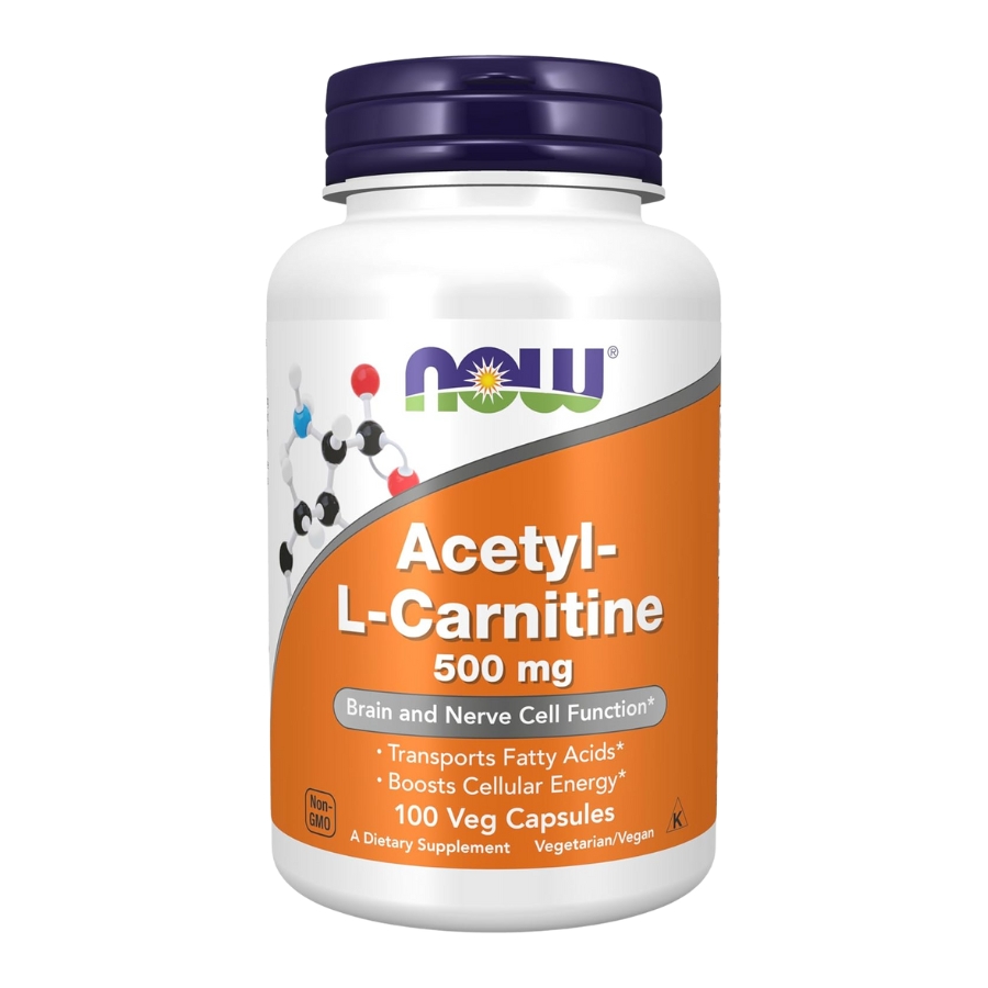 Now Acetyl-L-Carnitine 500 mg Now Acetyl-L-Carnitine 500 mg