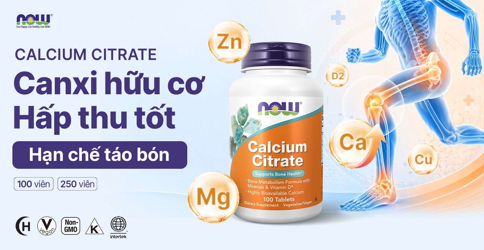 Now Calcium Citrate Nổi Bật