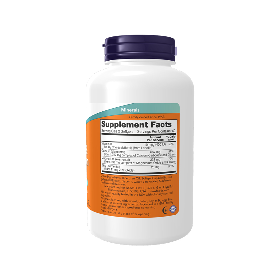 NOW Calcium & Magnesium Softgels Now-calcium-magnesium-how-to-use