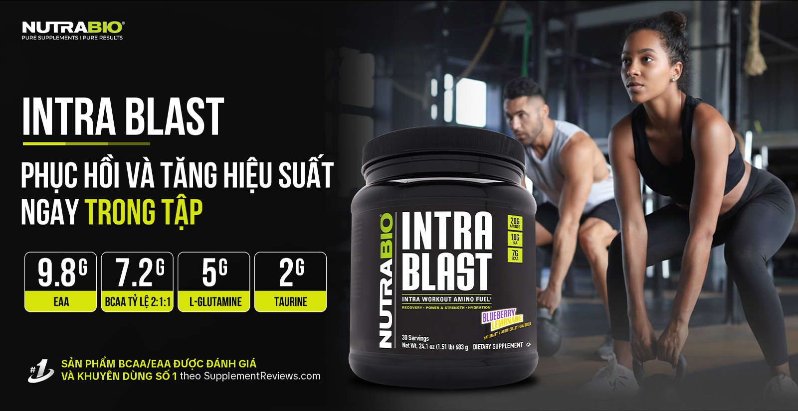 Nutrabio Intra Blast Nổi Bật