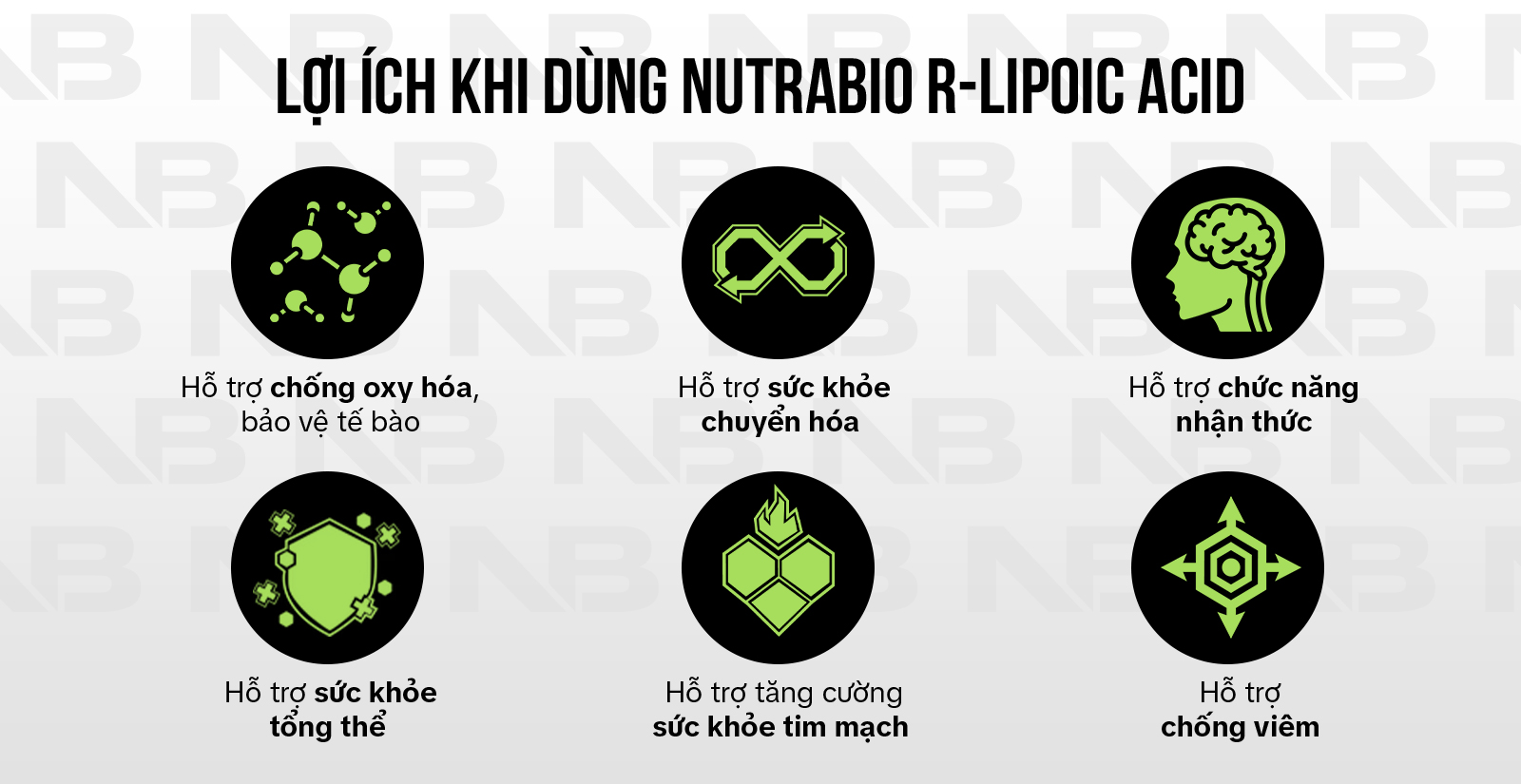 Nutrabio R Lipoic Acid Lợi Ích