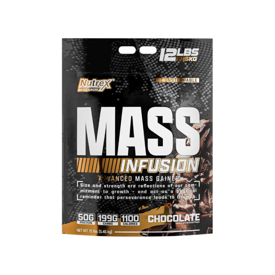Nutrex Mass Infusion, 12 Lbs (5.45 Kg) Nutrex Mass Infusion 12lbs Vanilla Gymstore