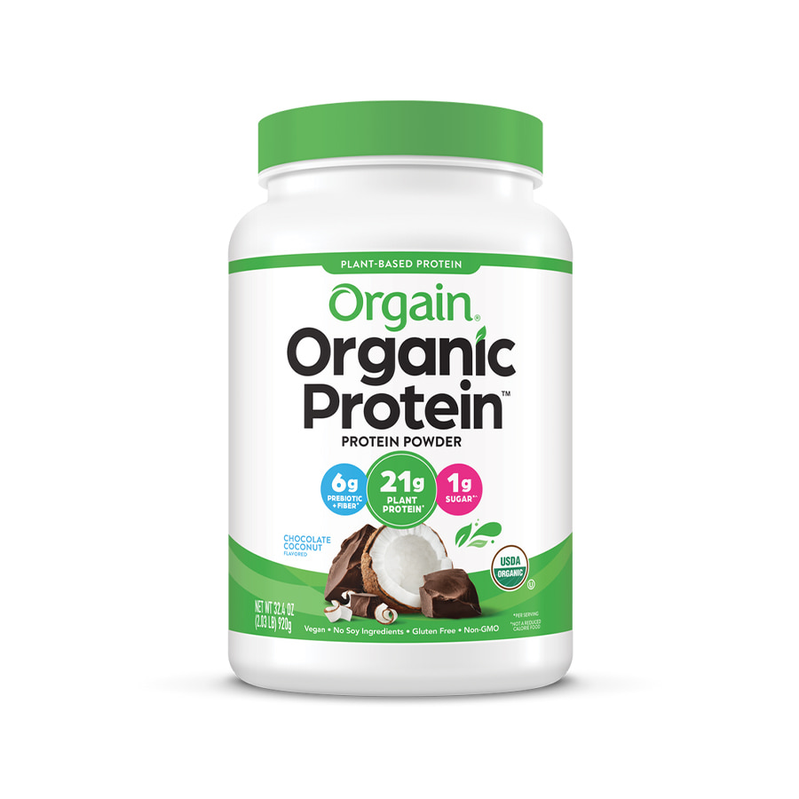 Orgain Organic Protein, 920 Gam (20 Servings) orgain-organic-protein-chocolate-coconut-920g-vegan-protein-gymstore