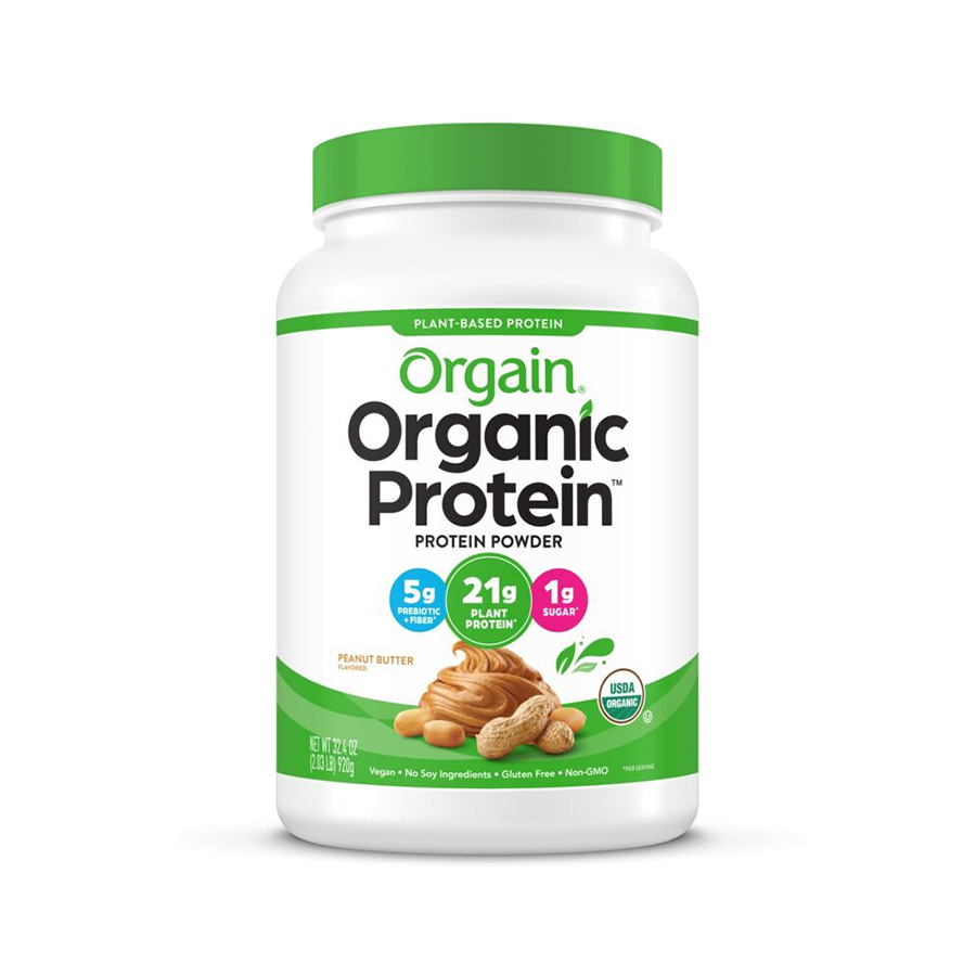 Orgain Organic Protein, 920 Gam (20 Servings) orgain-organic-protein-chocolate-peanut-butter-920g-vegan-protein-gymstore