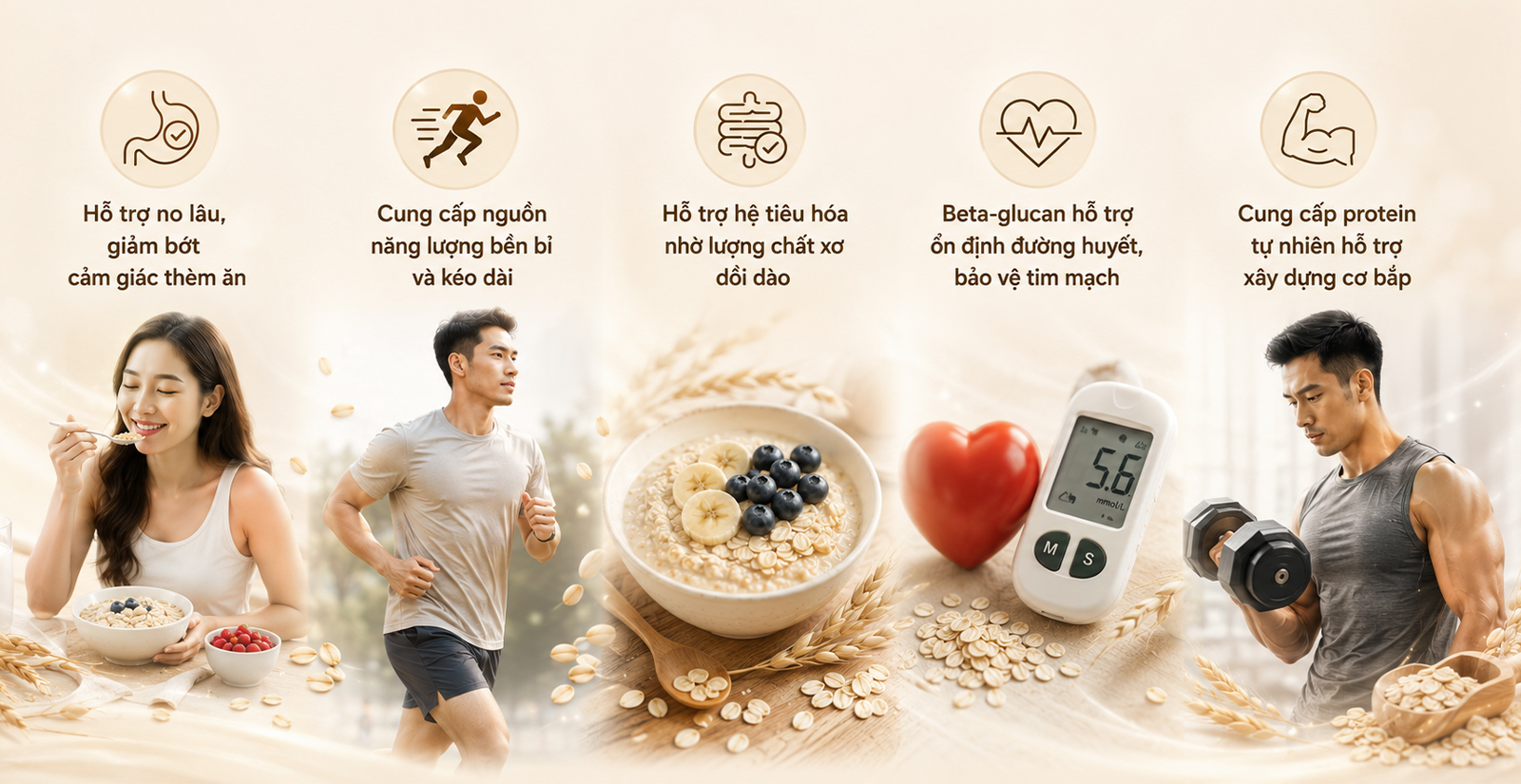 Lợi ích khi sử dụng Ostrovit Instant Oats