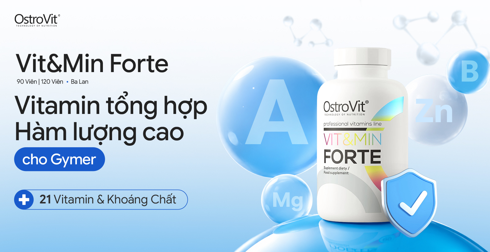 Ostrovit Vitamin Forte bổ sung Vitamin tổng hợp chất lượng cao
