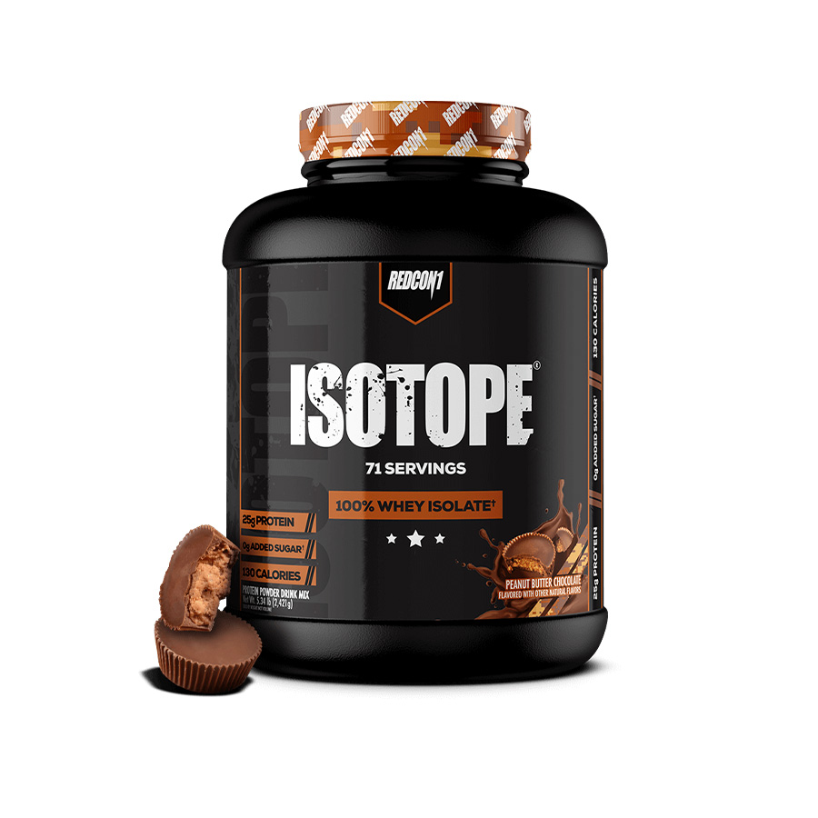 REDCON1 ISOTOPE - 100% Whey Isolate Protein, 5Lbs (69 Servings) redcon1-isotope-vanilla-5lbs-whey-protein-gymstore