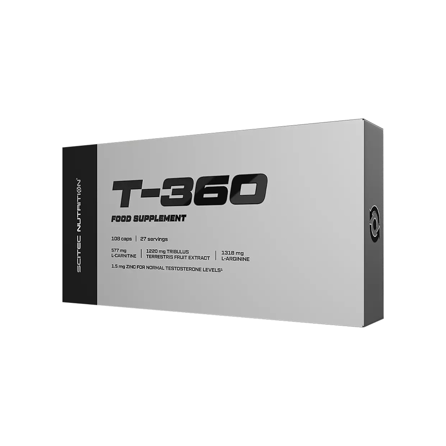 Scitec T-360 Testosterone Booster, 108 Capsules Scitec T-360 Testosterone Booster, 108 Capsules